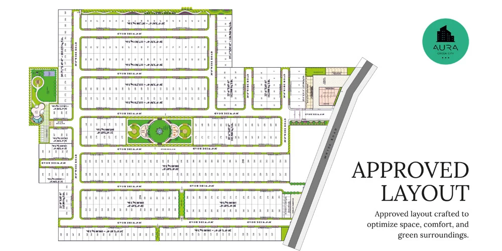 Aura Green City Dera Bassi Green Area
