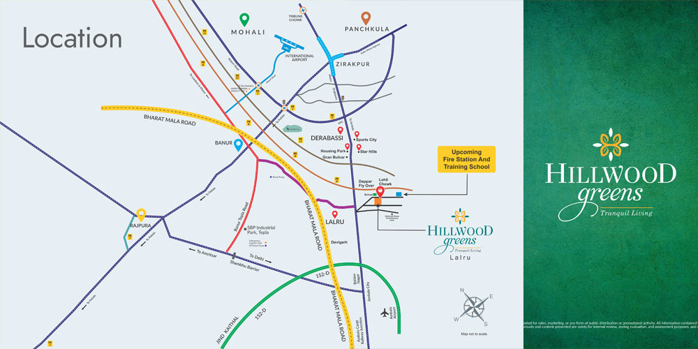 Hillwood Greens Location