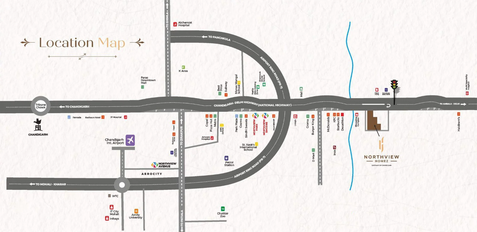 northview homez location map
